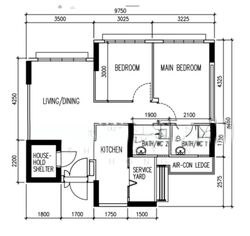 Blk 659B Waterway Sunray (Punggol), HDB 3 Rooms #522909331